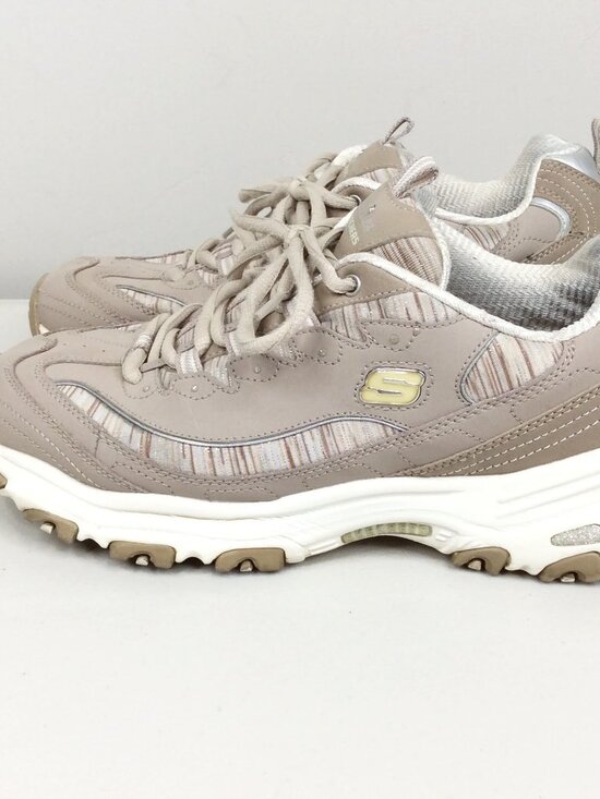 Skechers Shoes - Skechers D'Lites Sneaker Shoes Women's Size 10 Taupe 11978W